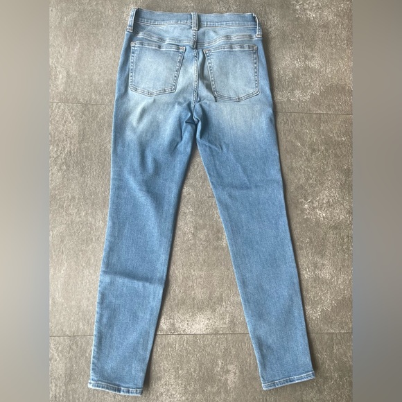 J Crew 9” Toothpick Jeans Sz 27 - Picture 2 of 8